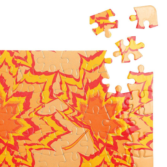 Пъзел Златни листа