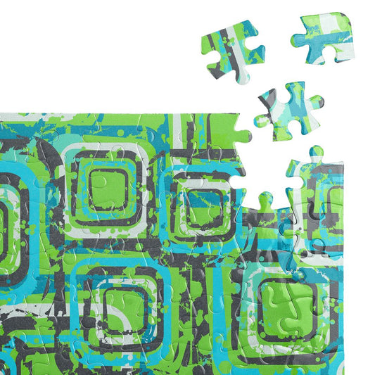 Пъзел Зелени квадрати