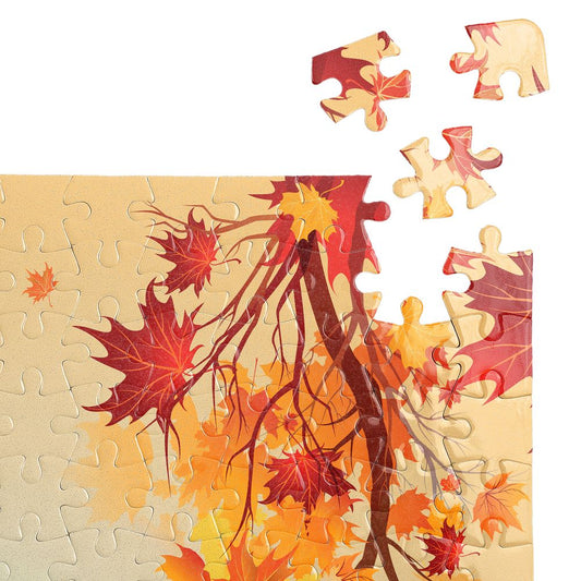 Пъзел Завихрени листа