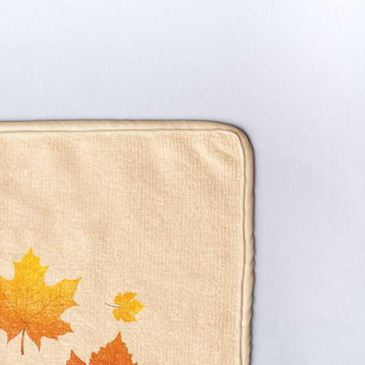 Плажна кърпа Есенно дърво