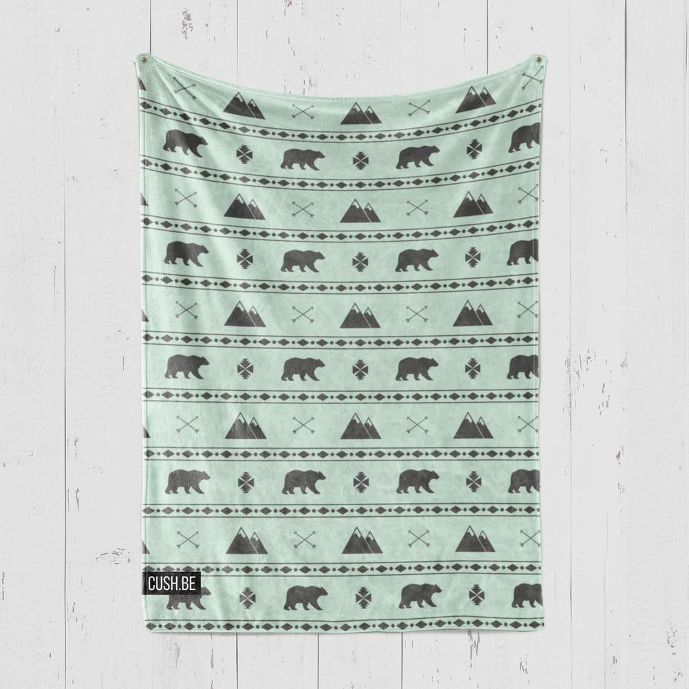 Одеяло Планини и мечки