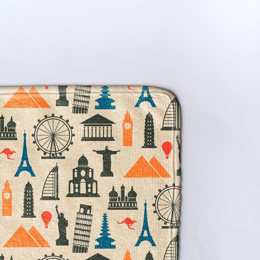 Плажна кърпа Монументи