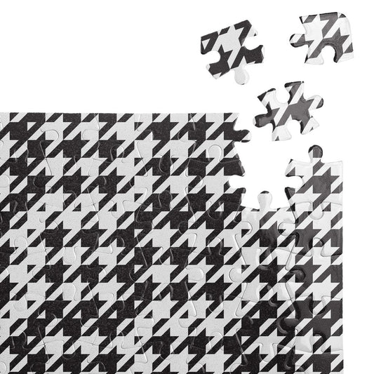 Пъзел Черно-бели фигури