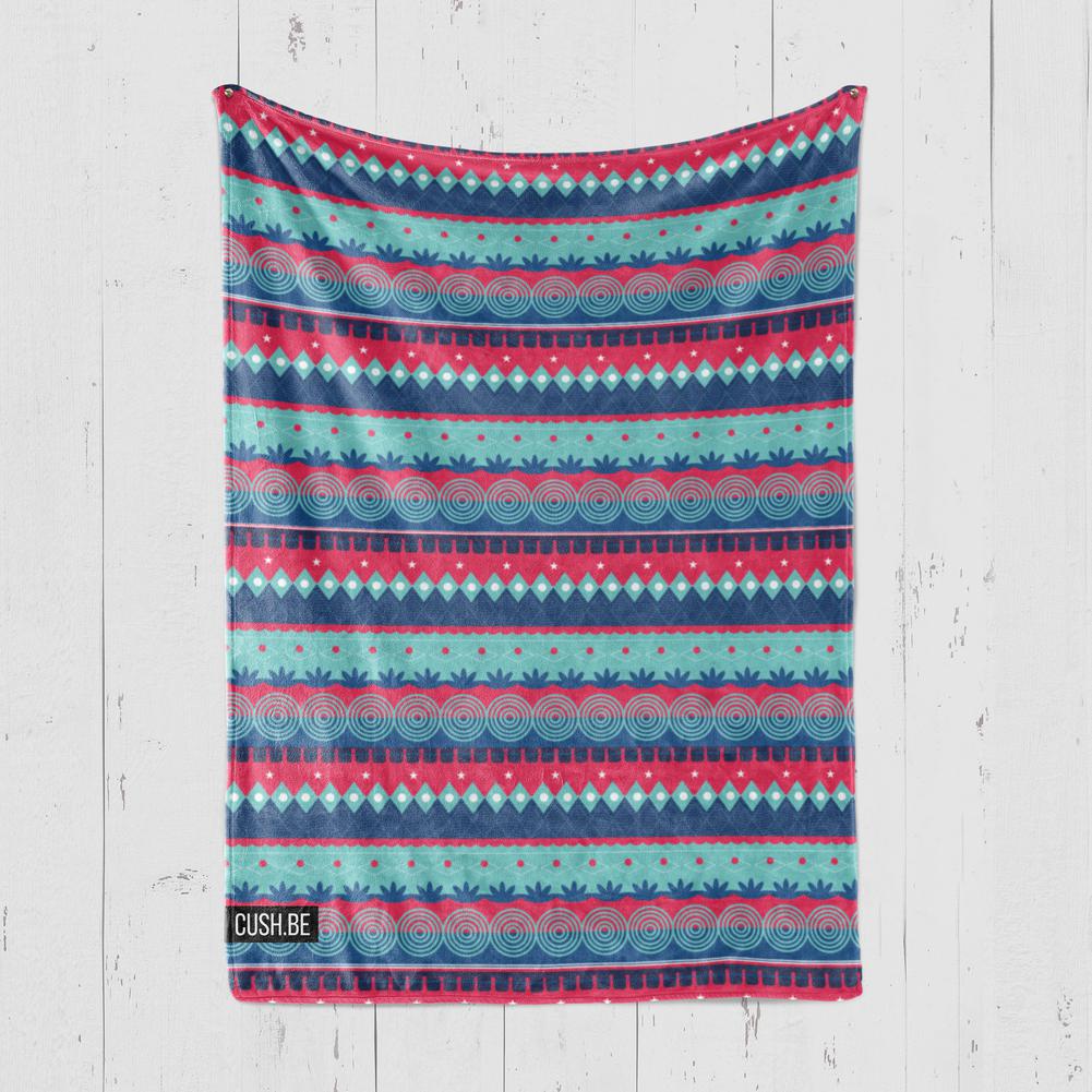 Одеяло Шарен трайбъл