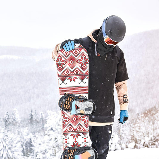 Сноуборд скин Кръстат бод