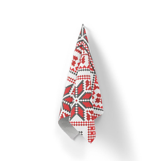 Домашна кърпа Кръстат бод