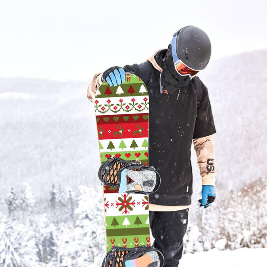 Сноуборд скин Коледно настроение