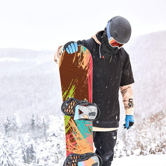 Сноуборд скин Замъглена стена