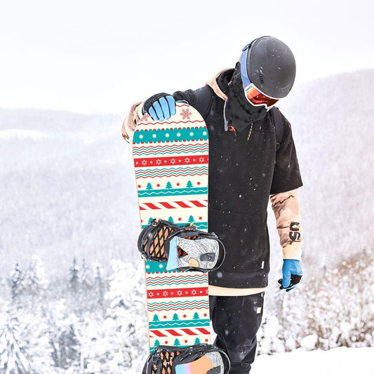 Сноуборд скин Коледен сняг