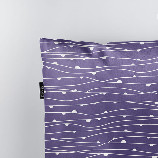 Възглавница Бели линии