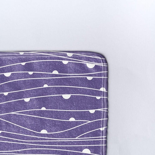 Плажна кърпа Бели линии