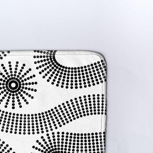 Плажна кърпа Точкови пътища