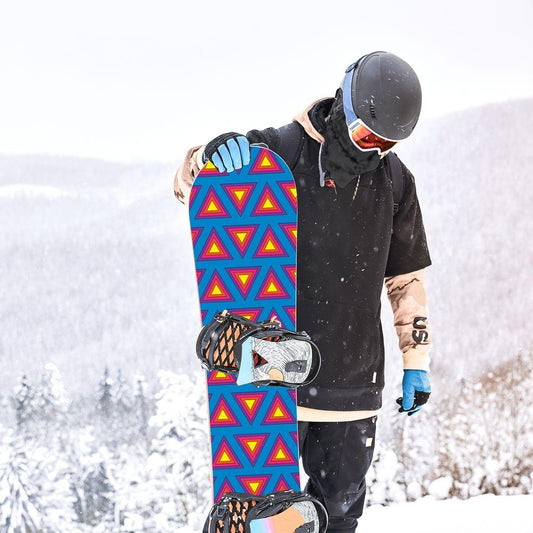 Сноуборд скин Концентрични триъгълници