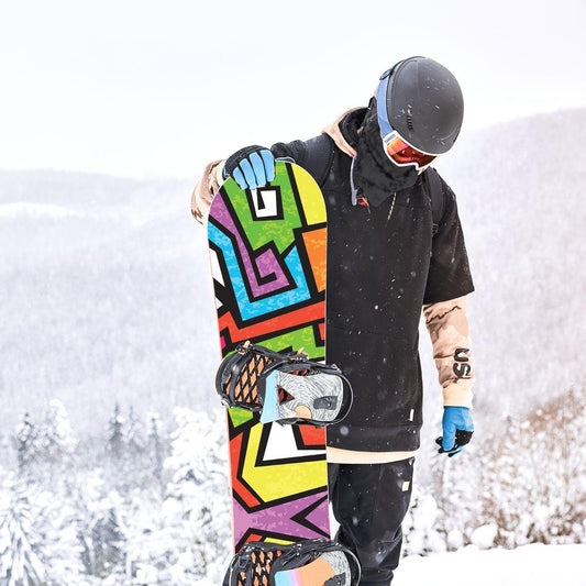 Сноуборд скин Графити