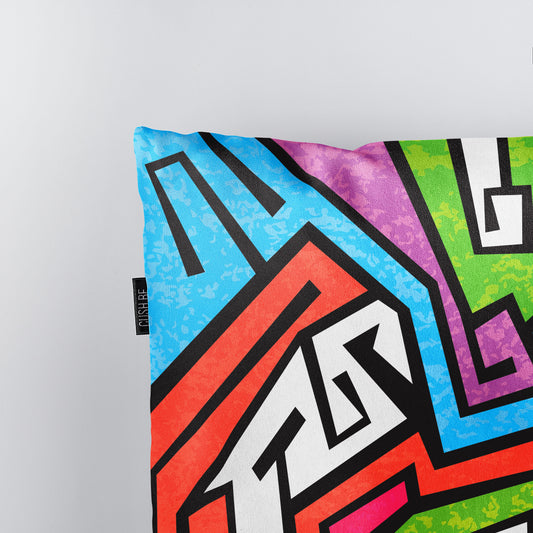 Възглавница Графити