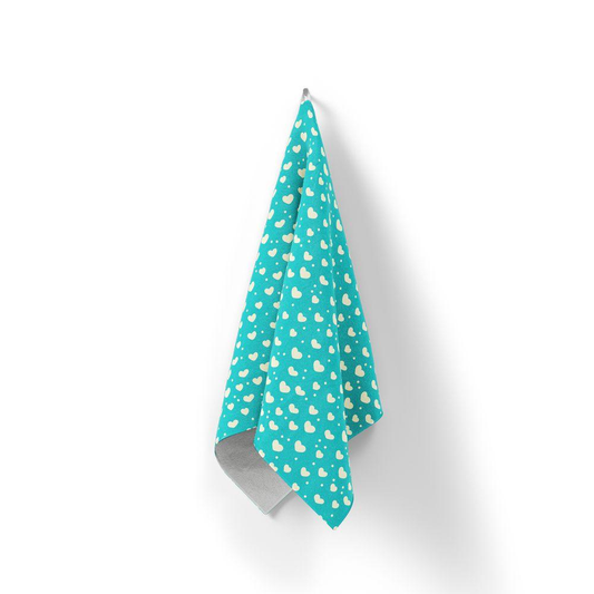 Домашна кърпа Сърца и сняг