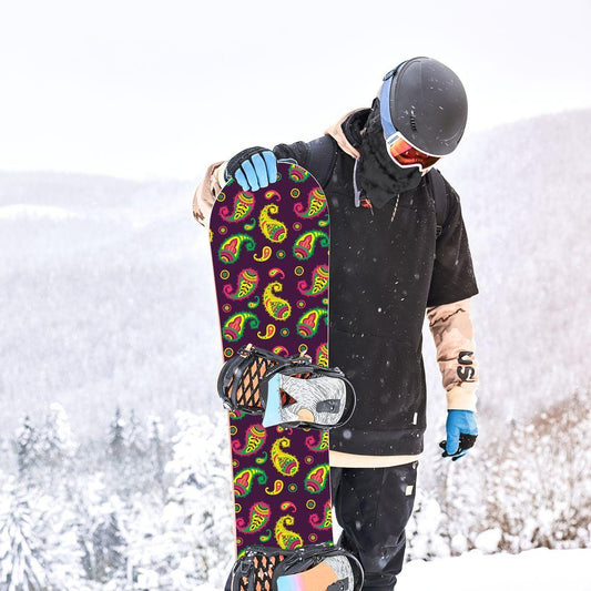 Сноуборд скин Paisley