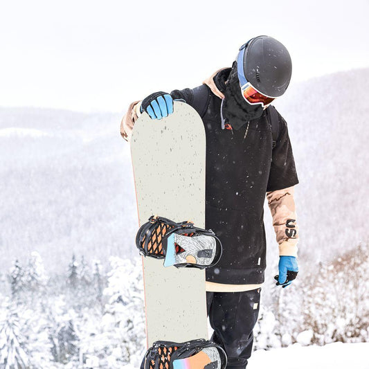 Сноуборд скин Нарисуван бухал