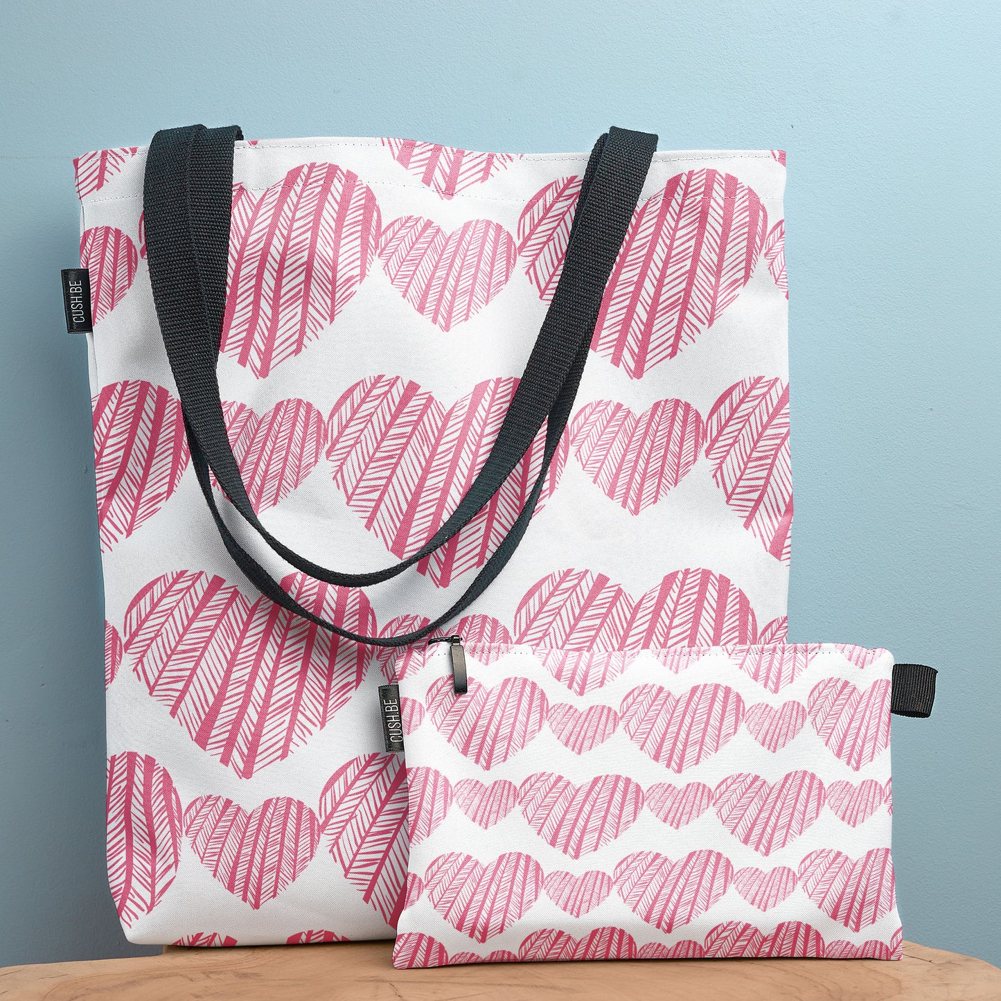 Чанта Розови сърца