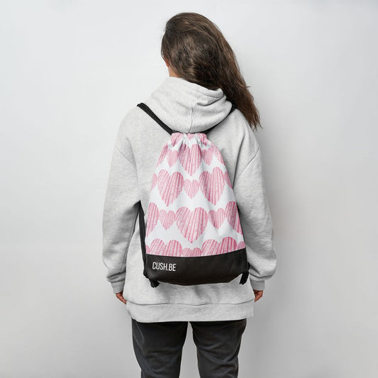 Мешка Розови сърца