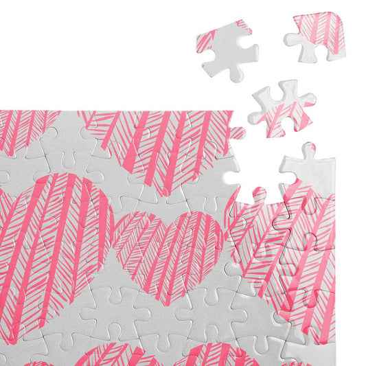 Пъзел Розови сърца