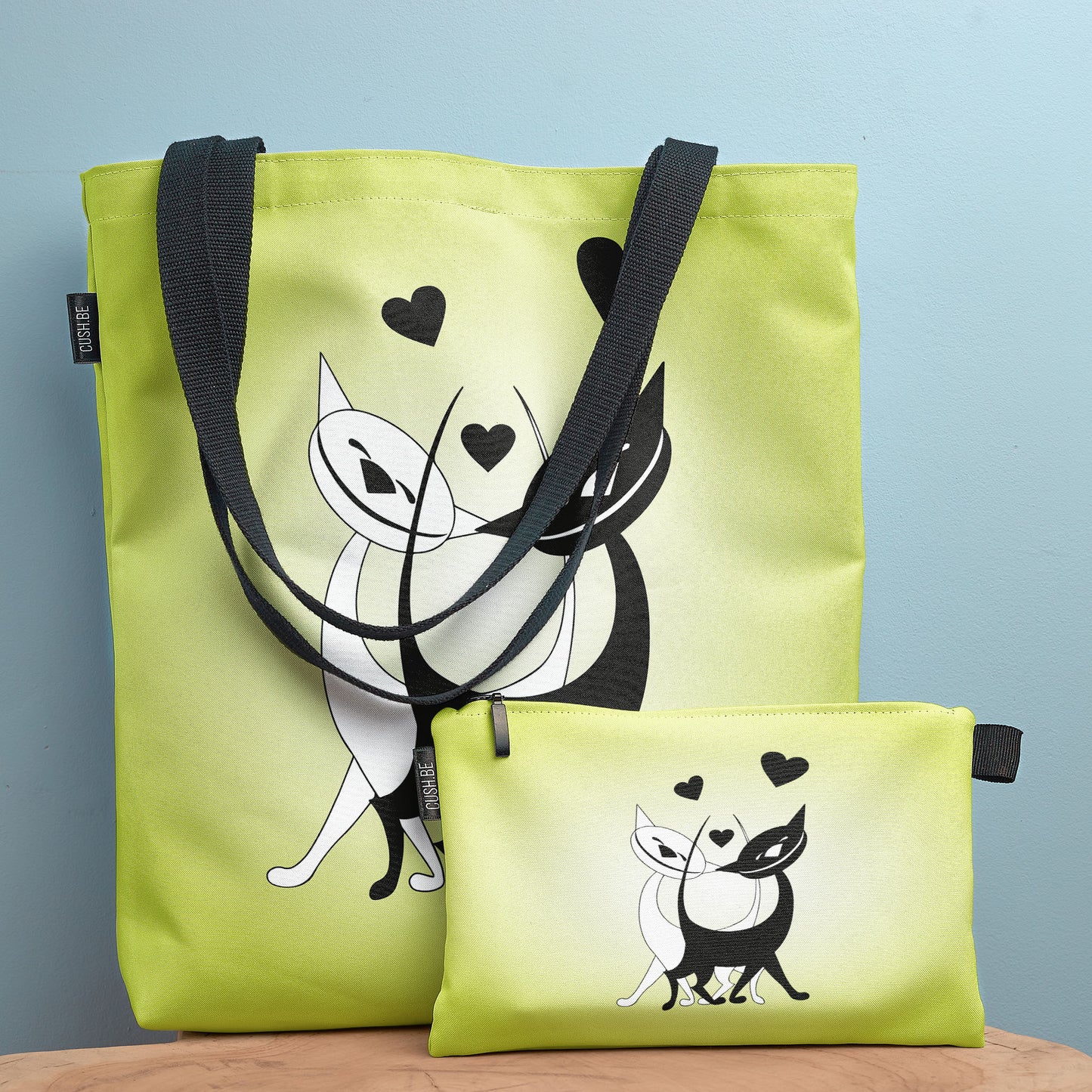 Чанта Усмихващи се котки