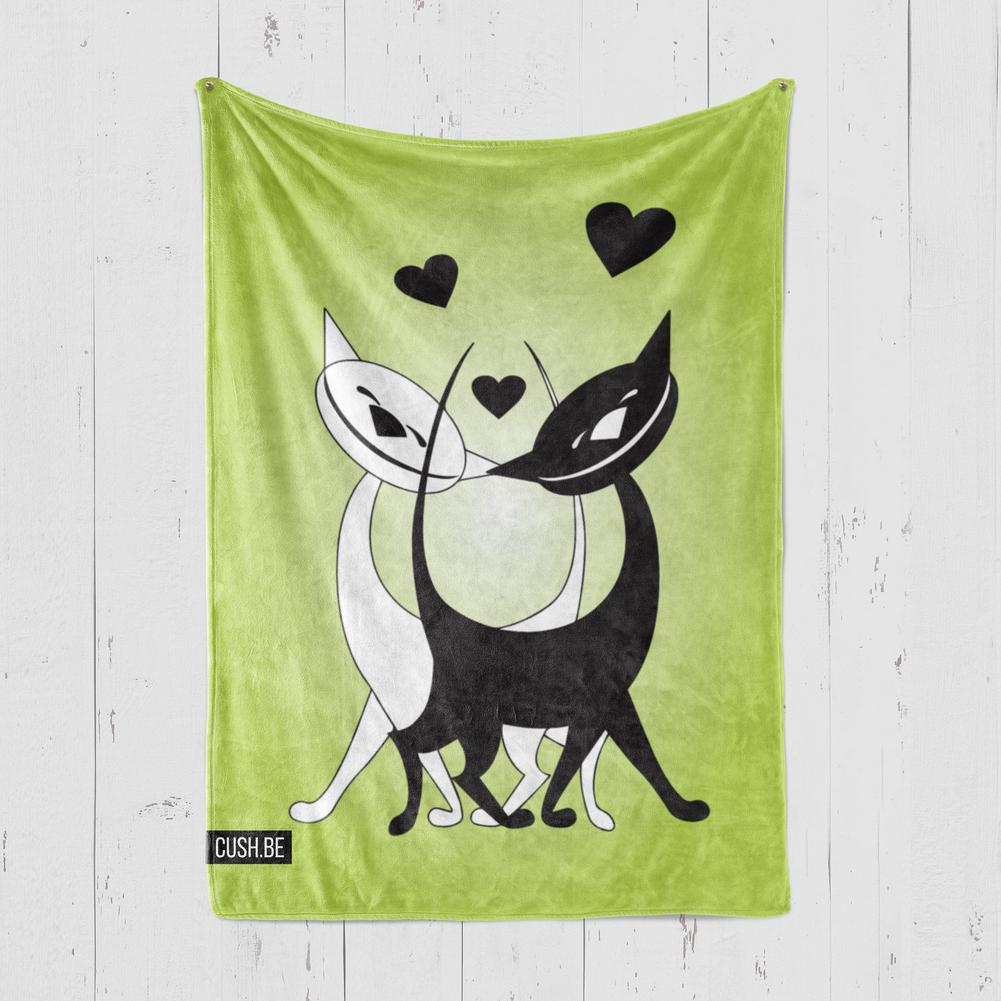 Одеяло Усмихващи се котки