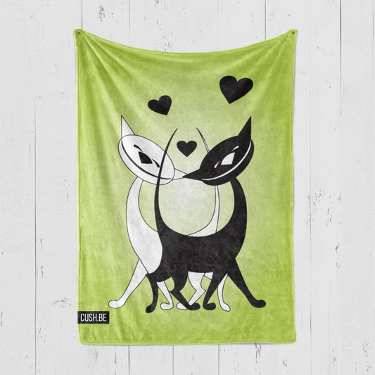 Одеяло Усмихващи се котки