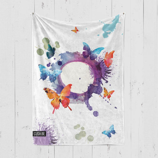 Одеяло Цветни пеперуди