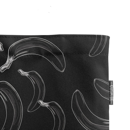 Голяма чанта Черни банани