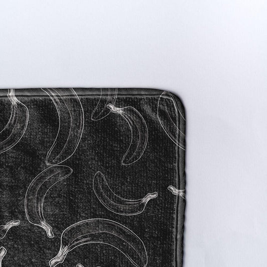 Плажна кърпа Черни банани