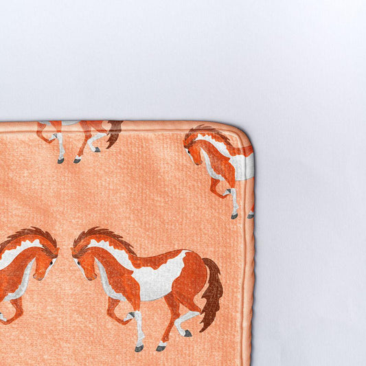 Плажна кърпа Коне