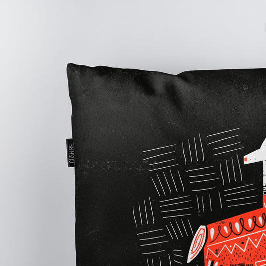 Възглавница Илюстрация на антилопа