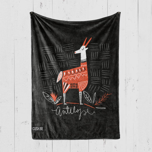 Одеяло Илюстрация на антилопа