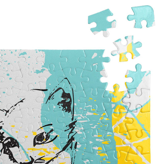 Пъзел Нарисувана котка