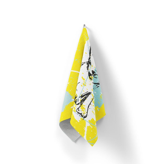 Домашна кърпа Нарисувана котка