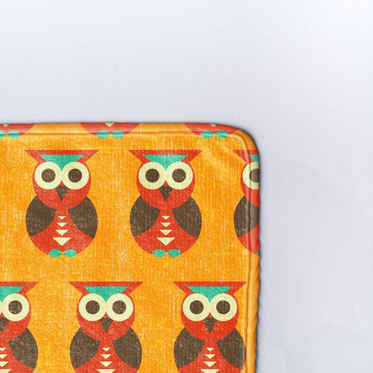 Плажна кърпа Ретро бухал