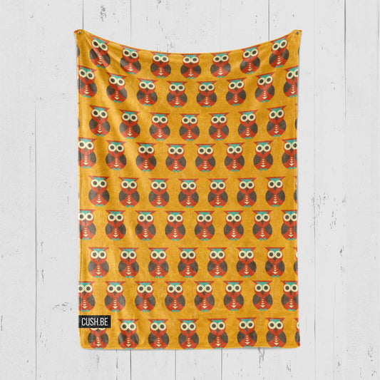 Одеяло Ретро бухал