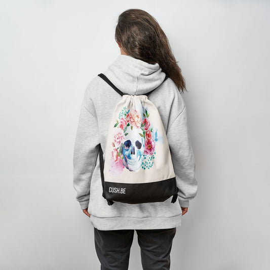 Мешка Череп с цветя