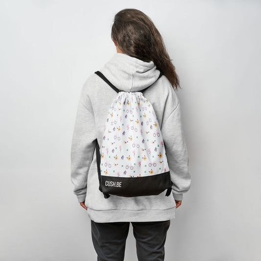 Мешка Колела с цветя