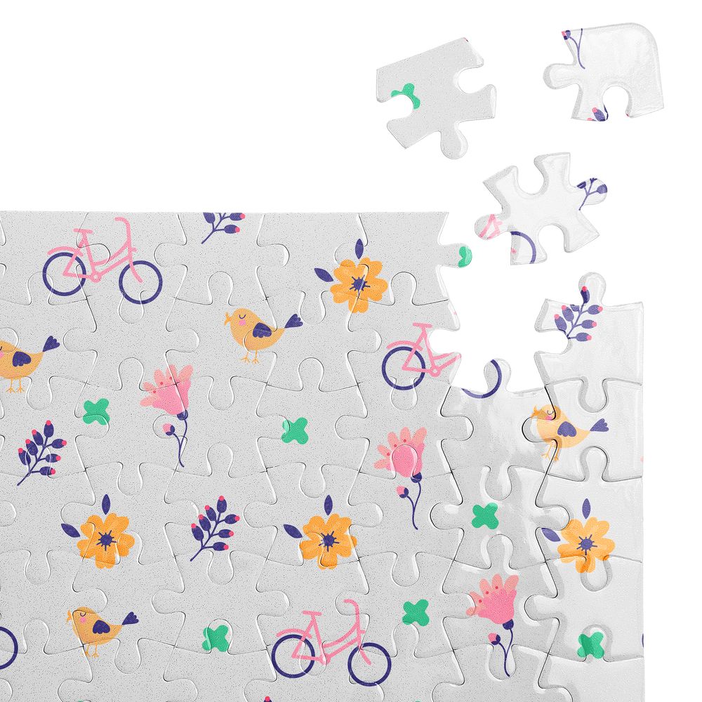 Пъзел Колела с цветя