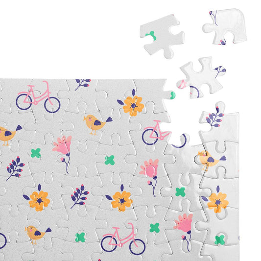 Пъзел Колела с цветя