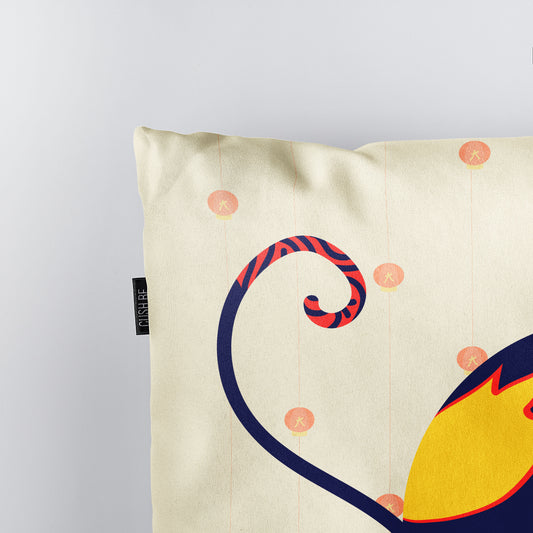 Възглавница Синя маймуна