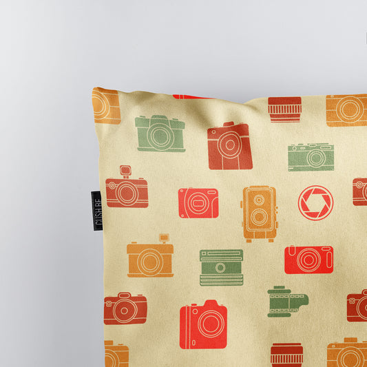 Възглавница Ретро камери