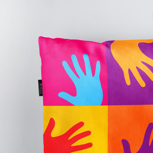 Възглавница Поп Арт ръце