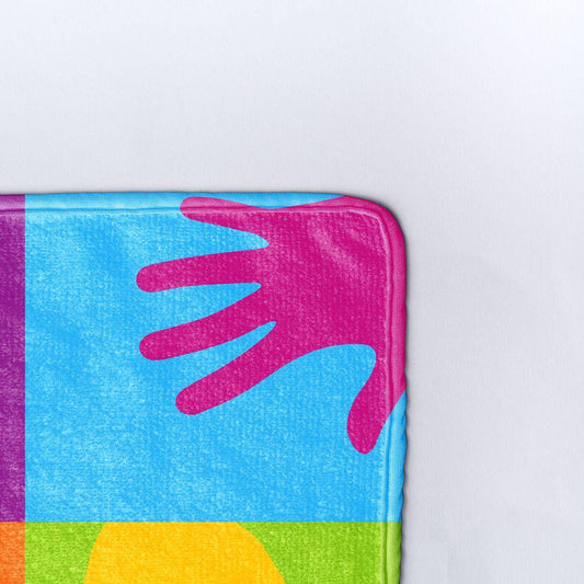 Плажна кърпа Поп Арт ръце