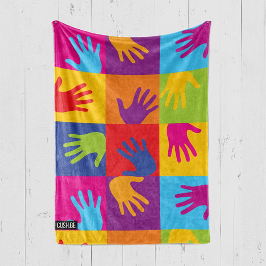 Одеяло Поп Арт ръце