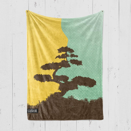 Одеяло Дърво Бонсай