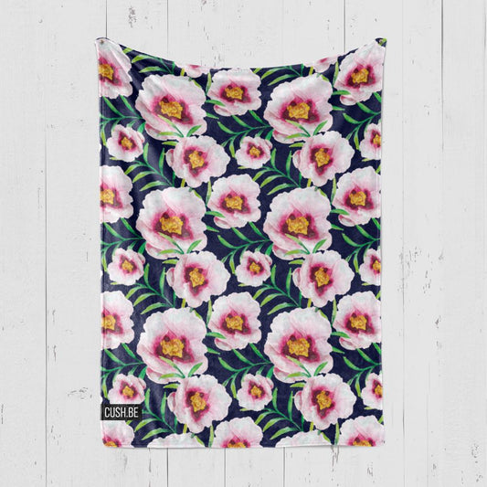 Одеяло Нарисувани цветя