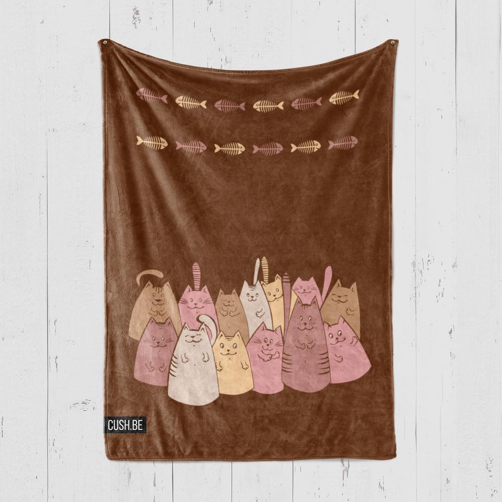 Одеяло Котки